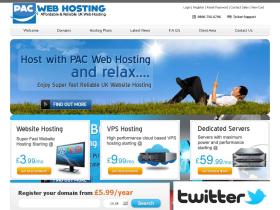 PAC Web Hosting Discount Codes 